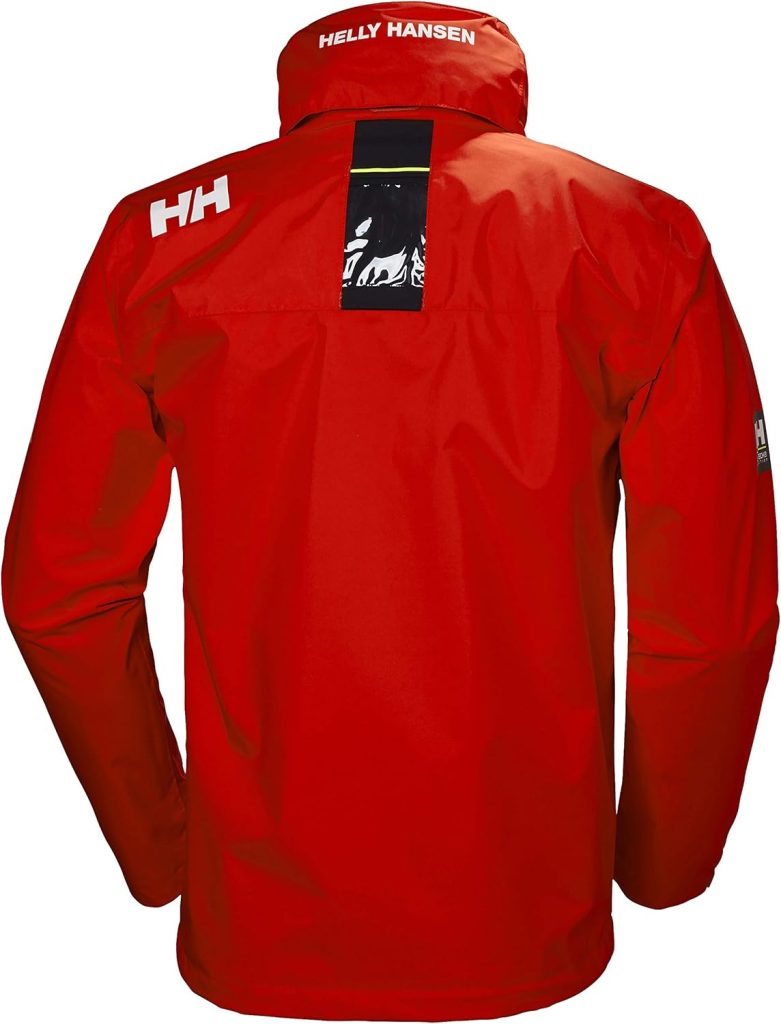 Helly-Hansen Mens Crew Hooded Waterproof Sailing Jacket