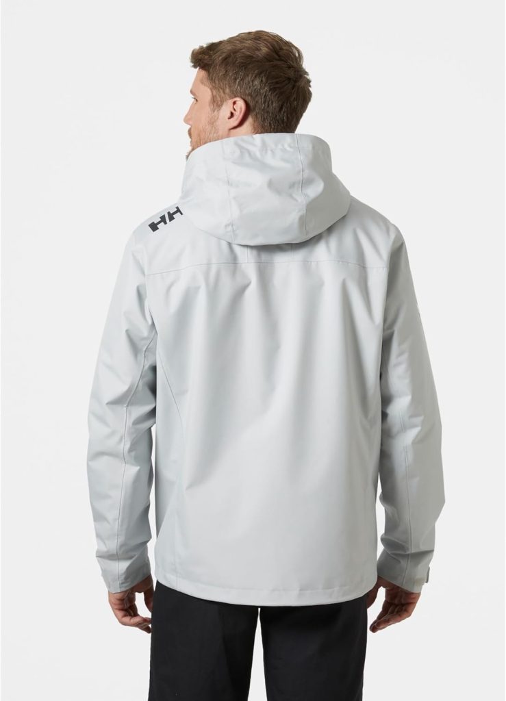 Helly-Hansen Crew Hooded Midlayer 2.0 Waterproof Jackets for Men with Insulated Windproof Sailing Fabric and Packable Hood