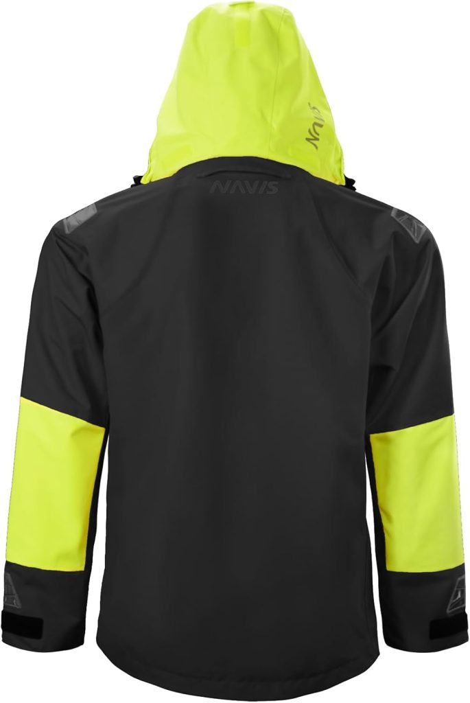 Mens Sailing Jacket - Ocean PRO 3-Layer Shell, Waterproof, Breathable, Durable Coat