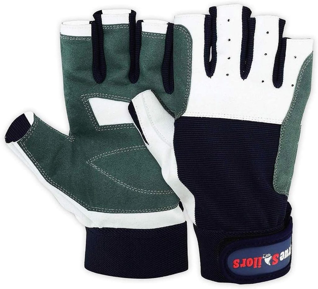 MRX Sailing Gloves Fishing Kayak Gloves for Men Women Rowing Water Ski Canoe Paddle Gloves Sailing Gear Women Paddling Gloves | Sailing Gloves for Men Women | Short Finger Sailing Kayaking Gloves