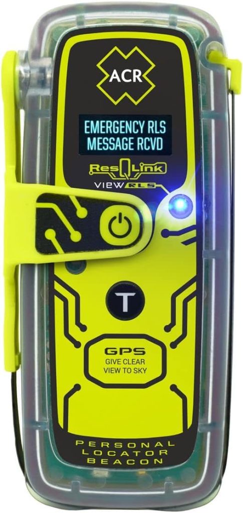 ACR ResQLink View RLS Personal Locator Beacon with New Return Link Service