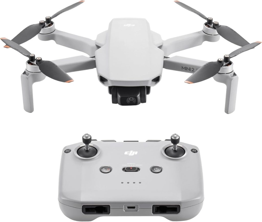 DJI Mini 4K, Drone with 4K UHD Camera for Adults, Under 249 g, 3-Axis Gimbal Stabilization, 10km Video Transmission, Auto Return, Wind Resistance, 1 Battery for 31-Min Max Flight Time, Intelligent Flight