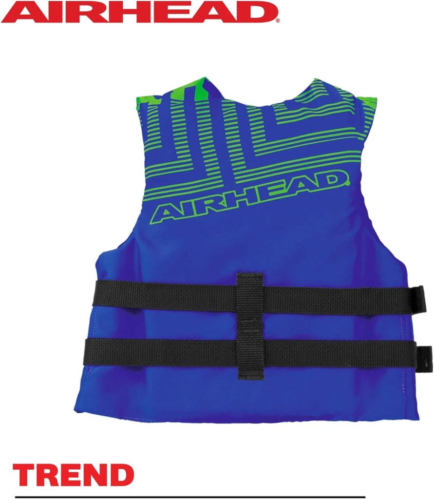 Airhead Trend Life Jacket, Coast Guard Approved, Mens, Womens and Youth Sizes