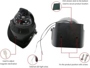 Read more about the article Odowalker Marine Digital Compass Review