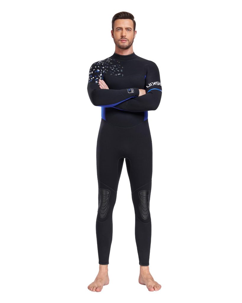Seaskin Full Wetsuits for Men Womens 3mm Back Zip