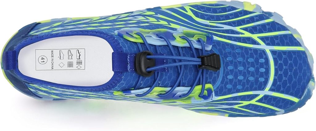 Water Shoes for Men Barefoot Quick-Dry Aqua Sock Outdoor Athletic Sport Shoes for Kayaking, Boating, Hiking, Surfing, Walking